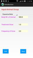 Wildlife Dose Calculator syot layar 2