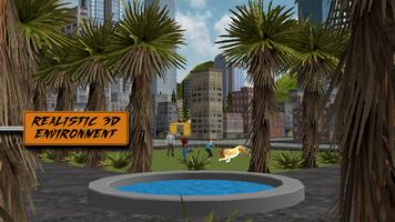 City 3D sniper Ataque do leão imagem de tela 2