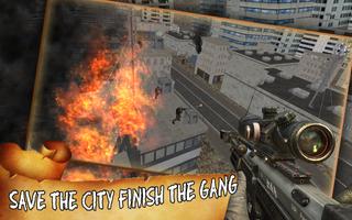 Снайпер убийцы: Банды Город скриншот 2