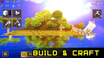 Cube Life: Island Survival スクリーンショット 1