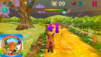 Crazy Bull Run 3D capture d'écran 3