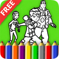 ”10 Coloring Book for Ben