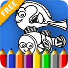 Coloring Book for Dory & Nemo أيقونة