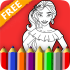 Elena Coloring Book Avalor ikona