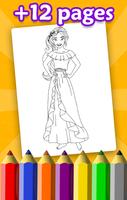 Elena Coloring Book Avalor اسکرین شاٹ 1