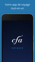 CFA Voyages app poster