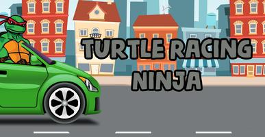 Turtle Racing Ninja Poster