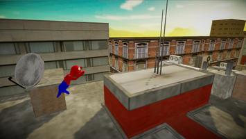 Beast Run Flat Human Fall : Parkour Style screenshot 1