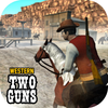 Western Two Guns Sandboxed Style 2018 biểu tượng