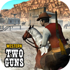 Western Two Guns Sandboxed Style 2018 icon