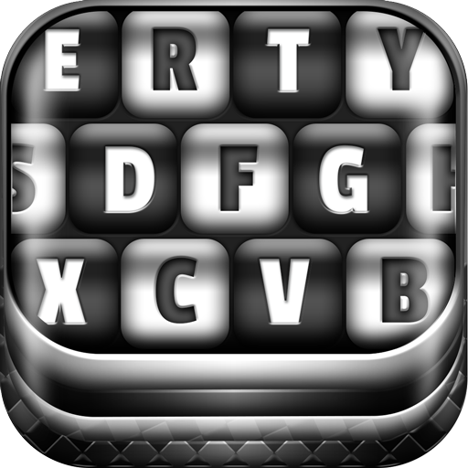 Black and White Keyboard