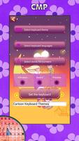 Cartoon Keyboard Themes اسکرین شاٹ 1