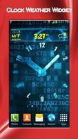 برنامه‌نما Clock Weather Widget عکس از صفحه