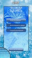 Frozen Keyboard Themes penulis hantaran