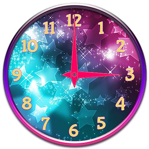 Glitter Clock