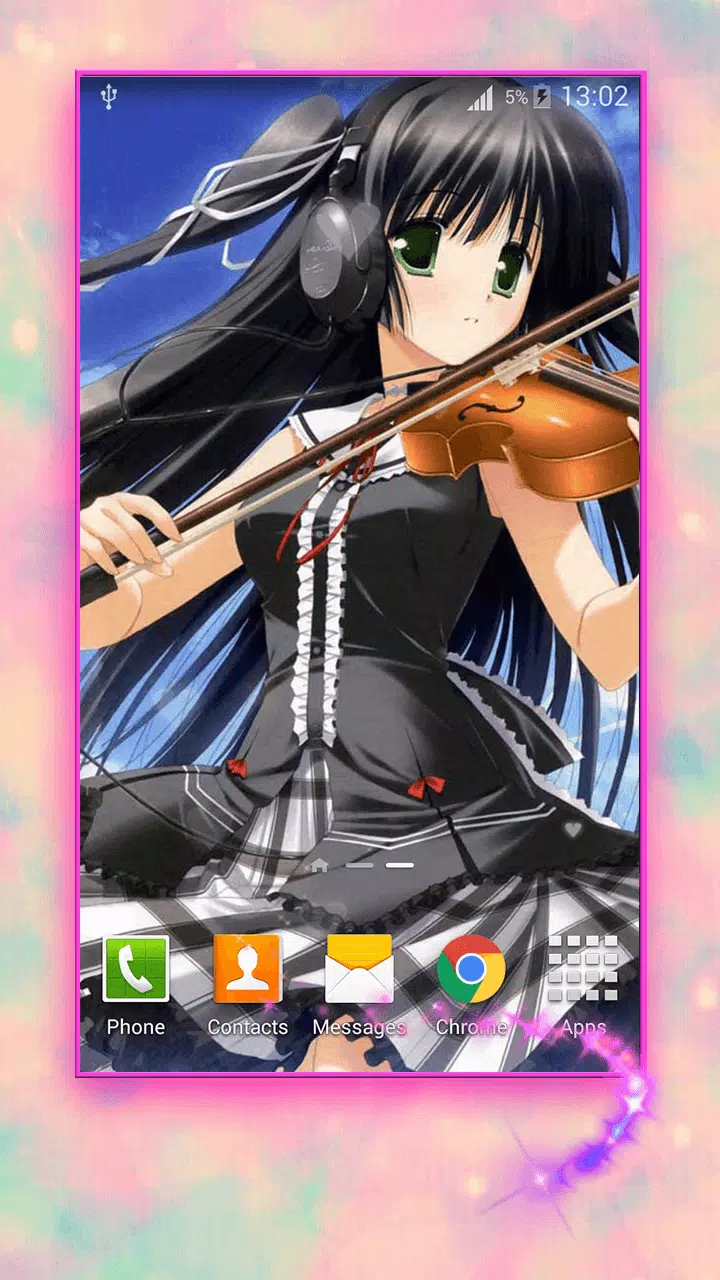 Android 用の かわいいアニメの女の子の壁紙 Apk をダウンロード