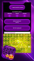 Neon Emoji Bàn Phím ảnh chụp màn hình 1