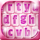 Merah muda Keyboard Tema APK