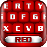 紅色鍵盤主題 圖標