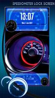 Speedometer Layar Kunci poster
