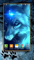 Wolf Live Wallpaper HD پوسٹر