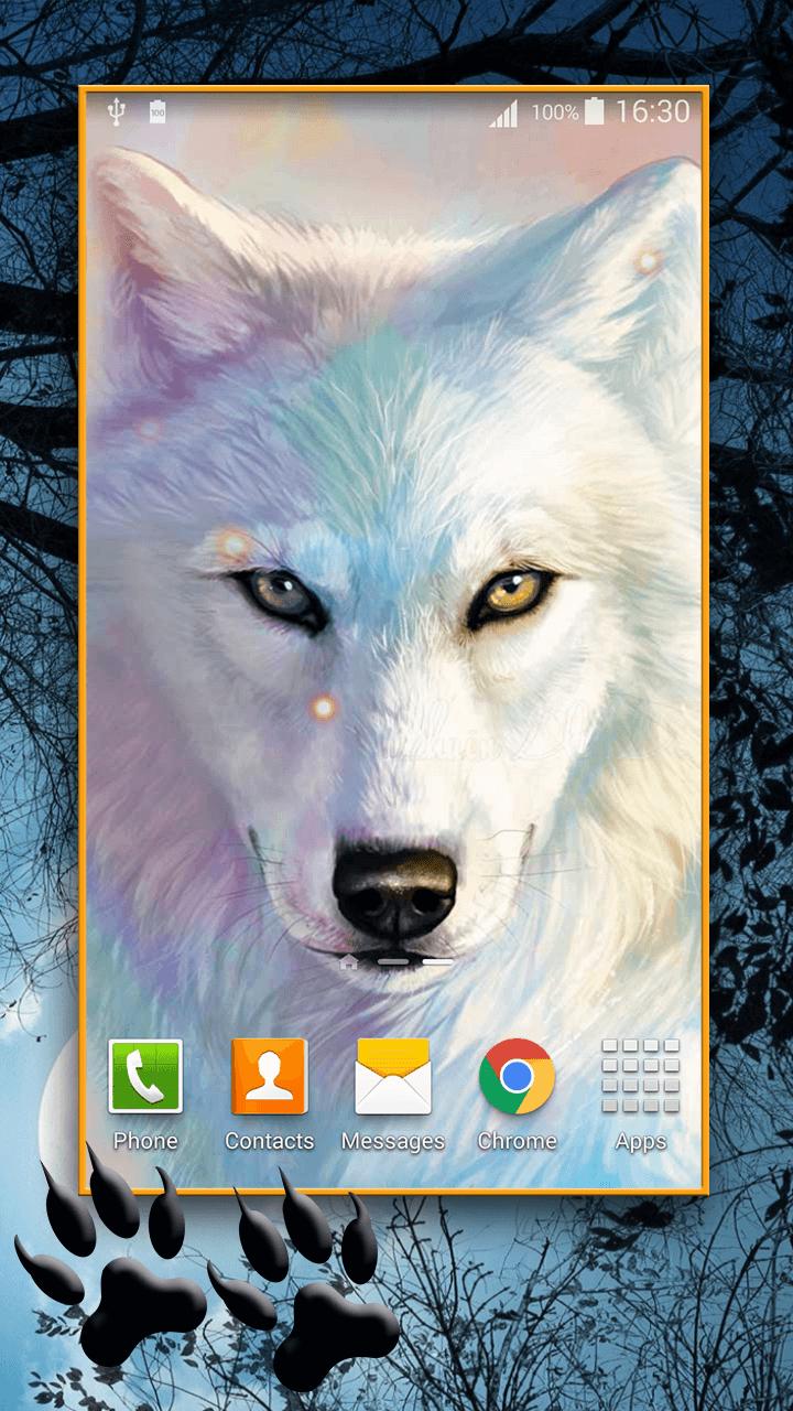 Android için Kurt Canlı Duvar Kağıdı Hd APK�yı İndir