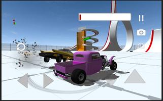 Classic Car Crash Simulator capture d'écran 2