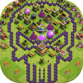 Maps for clash of clans Online icon