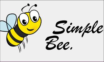 Simple Bee Affiche