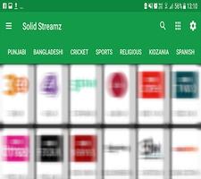 SOLID STREAMZ LIVE TV Guide Plakat