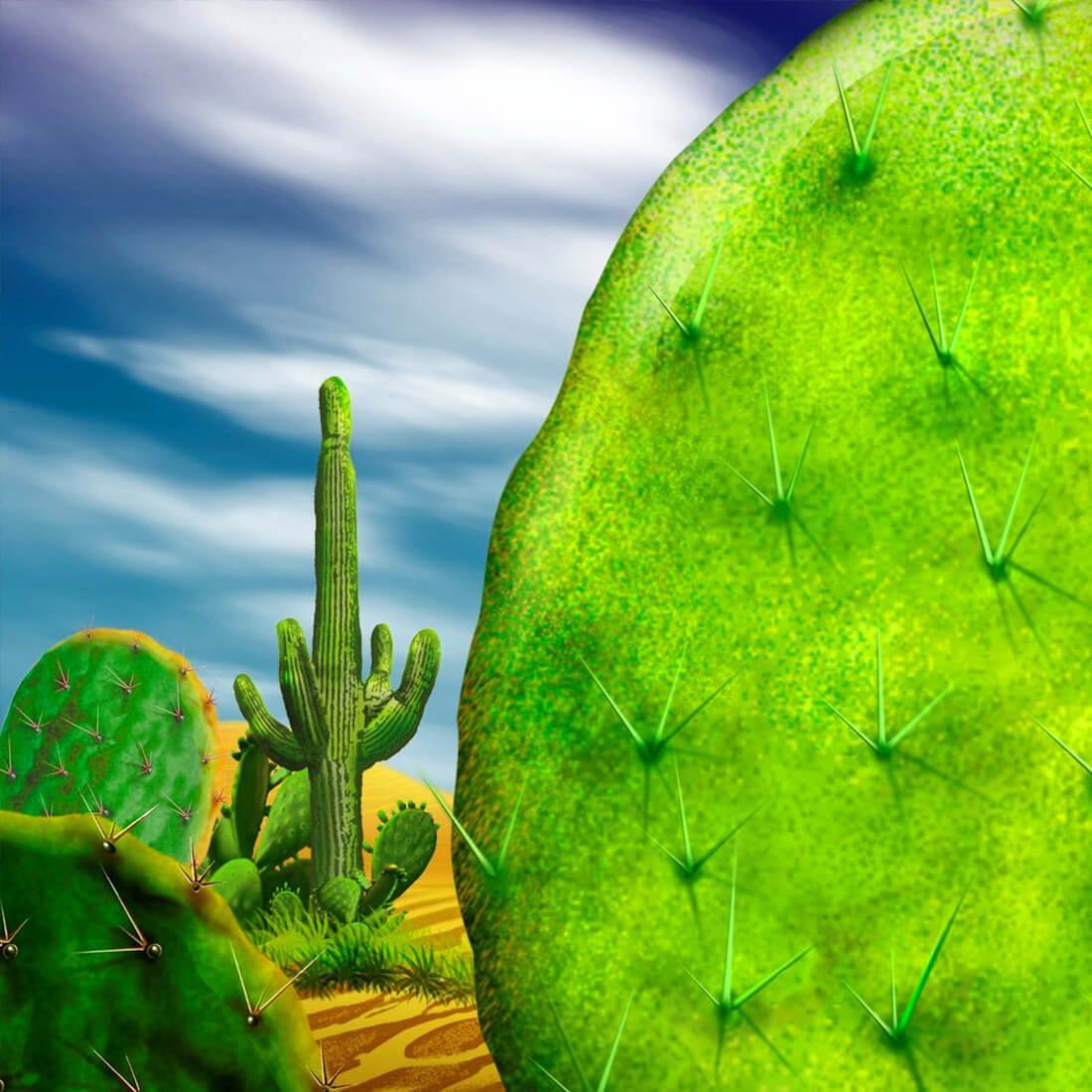  Kaktus  Gambar  Animasi for Android APK Download