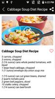 Cabbage Soup Recipe capture d'écran 1
