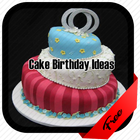 केक जन्मदिन विचार आइकन
