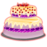 cake decorating game 아이콘
