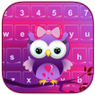 Cute Owl Emoji Keyboard