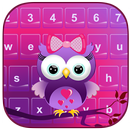 Con cú Dễ thương Bàn phím APK