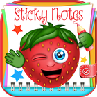 ikon Emoji Sticky Note Aplikasi Memo