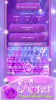 برنامه‌نما Flower Custom Keyboard Themes عکس از صفحه