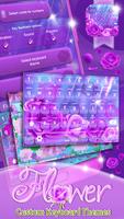 Flower Custom Keyboard Themes পোস্টার