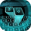 لوحة المفاتيح الهولوغرام محاكاة