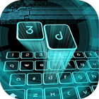 Holograma Teclado Simulador 3d icono