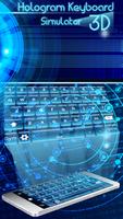 Hologram Keyboard Simulator 3D poster