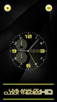 Live Analog Clock Themes HD اسکرین شاٹ 1