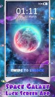 Space Galaxy Lock Screen App screenshot 1
