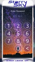 Starry Sky Screen Locker App poster