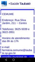 برنامه‌نما Guia de Saúde Taubaté عکس از صفحه