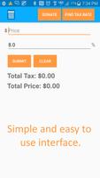Sales Tax Calculator poster