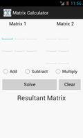 Matrix Calculator Ekran Görüntüsü 1