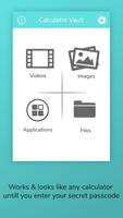 Calculator: Gallery & App Lock capture d'écran 3