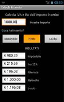 Calcolo Ritenuta Free capture d'écran 2